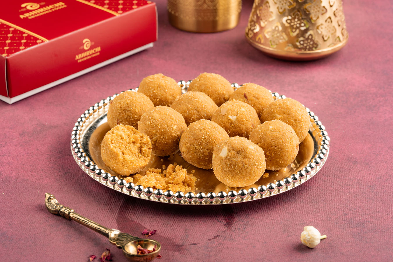 Ghee Besan Laddu