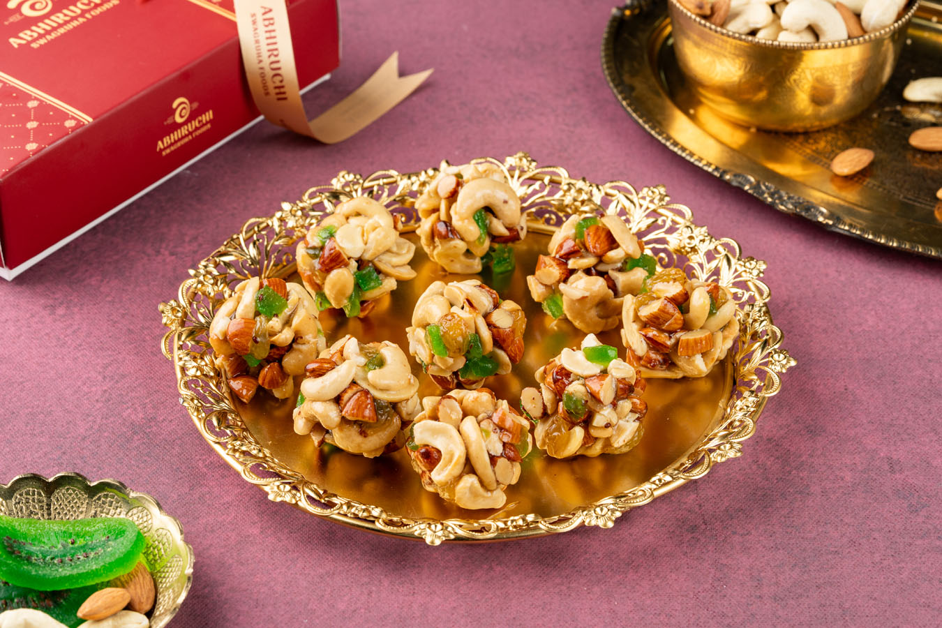 Kiwi Dry Fruit Laddu
